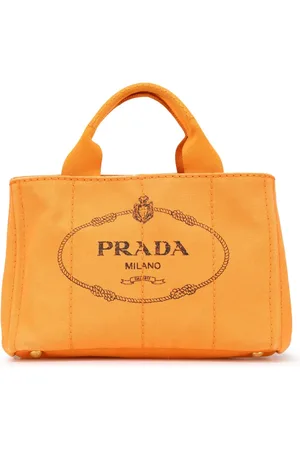 Prada 2013-2024 Small Canvas Canapa Logo satchel