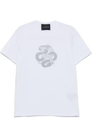 John Richmond Crystal-logo T-shirt