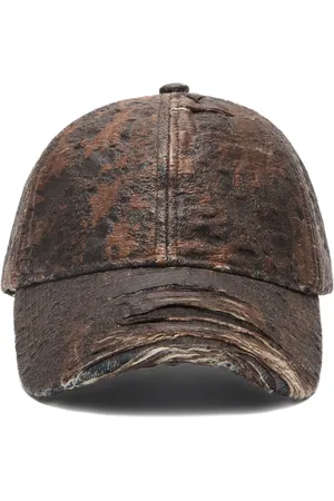 Acne Studios Distressed monogram cap