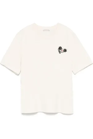 Moncler Hand-beaded cotton T-shirt