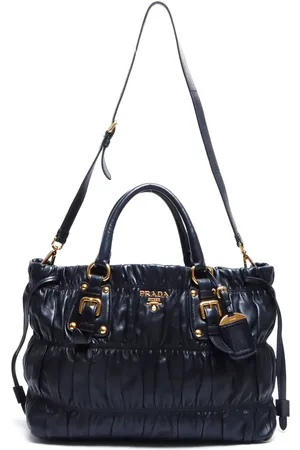 Prada Gaufre leather shoulder bag