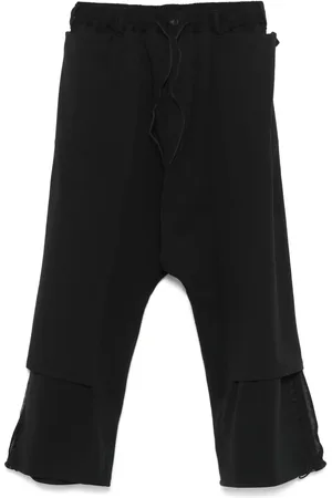 Y-3 3-Stripes open-hem track pants