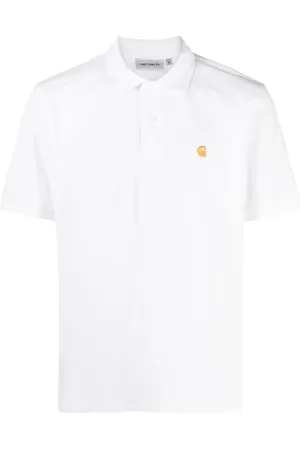 Carhartt Embroidered-logo cotton polo shirt