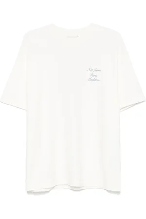 Drôle de Monsieur Le T-shirt Slogan Cursive T-shirt