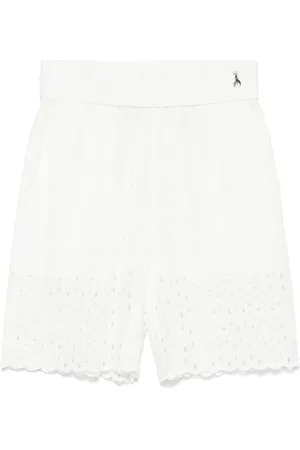 Patrizia Pepe Broderie-anglaise shorts
