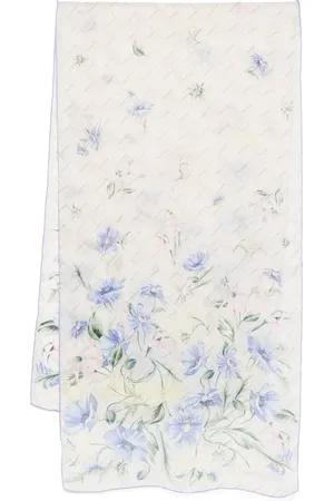 Salvatore Ferragamo Floral-print scarf