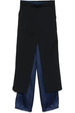 pushBUTTON Slip layered pants