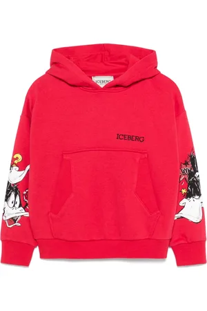 Iceberg Logo Looney Tunes-characters hoodie