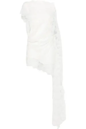 CHRISTOPHER ESBER Floating lace mini dress