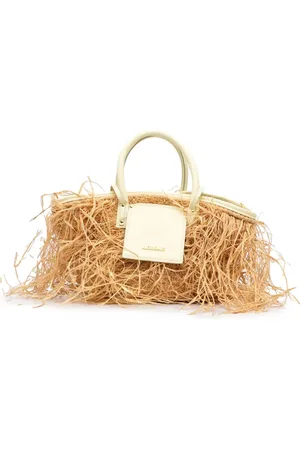 Jacquemus 2023-2024 Raffia Le Panier Soleil satchel