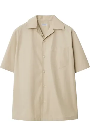 Burberry Logo-embroidered shirt