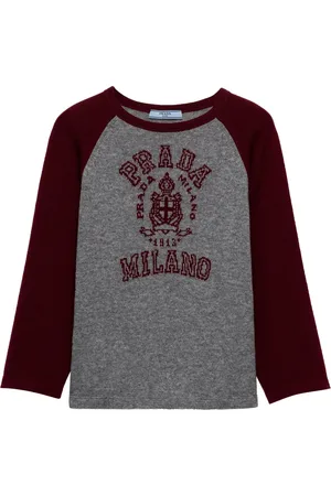Prada Logo-intarsia sweater