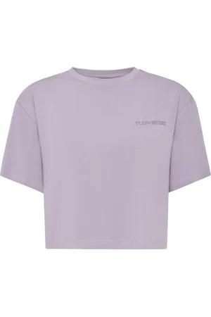 Philipp Plein Cotton cropped T-shirt