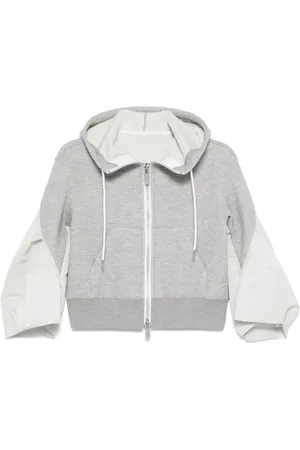 SACAI Panelled hoodie