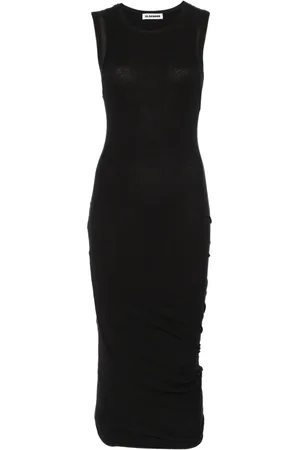 Jil Sander Cotton midi dress