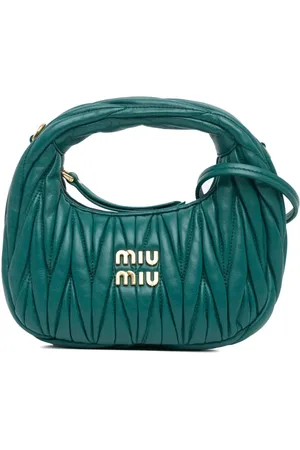 Miu Miu 2010-2024 Mini Nappa Matelasse Wander Bag satchel