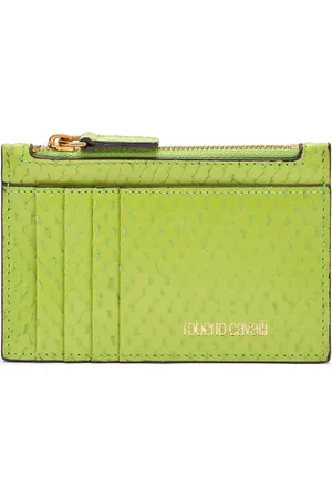 Roberto Cavalli Leather cardholder