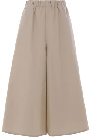 DUSAN Cotton cropped trousers