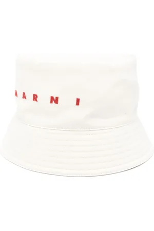 Marni Logo-embroidered bucket hat