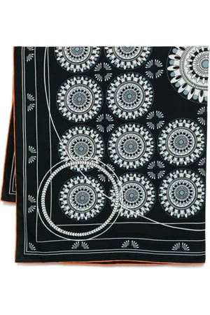 N.PEAL Printed scarf
