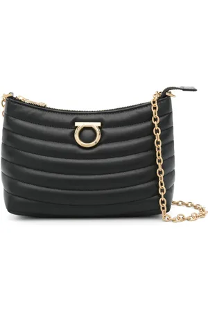 Salvatore Ferragamo Gancini-plaque shoulder bag