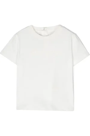 Fendi Embroidered-logo cotton T-shirt
