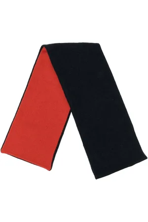 N.PEAL Two-tone cashmere scarf