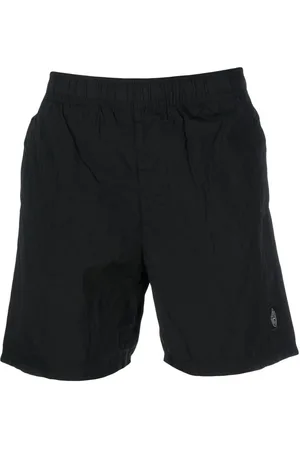 Stone Island Compass-logo swim shorts