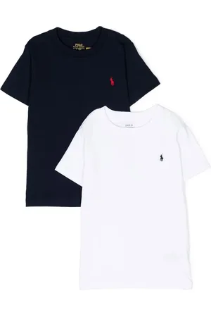 Ralph Lauren Logo-embroidered three-pack T-shirts
