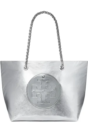 Tory Burch Large Ella Metallic tote bag