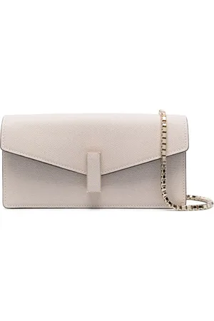 VALEXTRA Iside leather clutch bag