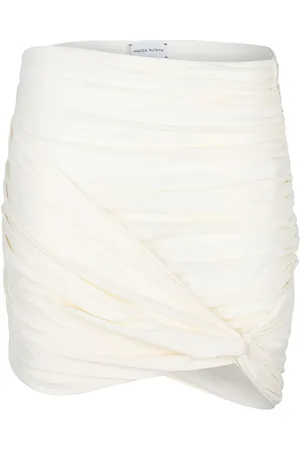 MAGDA BUTRYM Ruched draped mini skirt