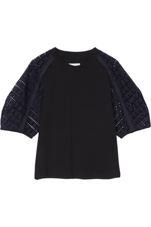 3.1 Phillip Lim Lace-panel top