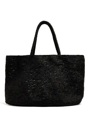 The Row Oregon hand-woven tote bag