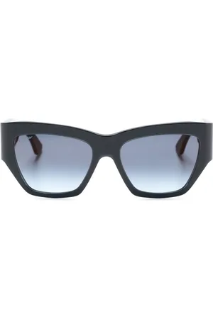 Cartier Logo-embossed cat-eye sunglasses