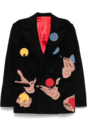 KIDSUPER STUDIOS Juggler hands blazer