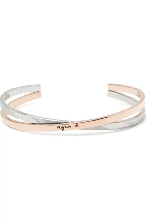 AGNÈS B. Logo couple bracelet