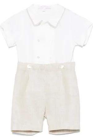 Mariella Ferrari Linen shirt and shorts set