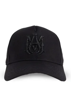 AMIRI Logo-embroidered cotton cap