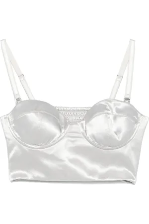 Patrizia Pepe Satined bustier top
