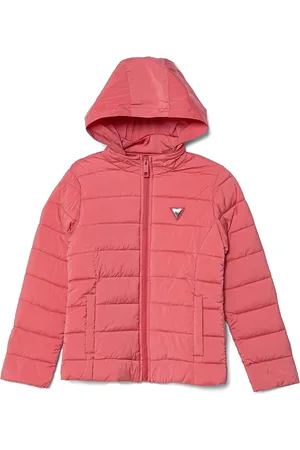 Guess Logo-appliqué puffer jacket