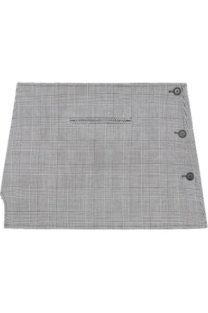 Courrèges Oblique Prince of Wales mini skirt