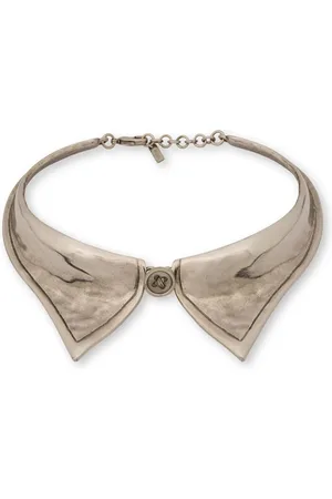 Moschino Collar-motif choker necklace
