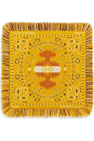 Alanui Bandana jacquard virgin-wool cushion