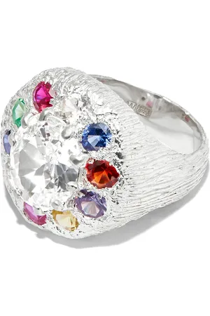 Bleue Burnham Sapphire signet ring