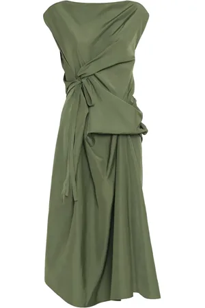 Uma Raquel Davidowicz Draped midi dress