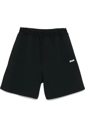 Msgm Logo-print track shorts