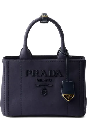 Prada Small cotton-canvas handbag