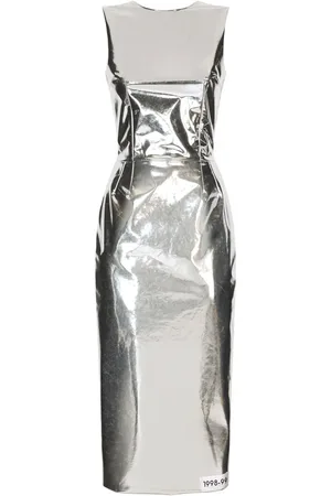 Dolce & Gabbana KIM DOLCE&GABBANA foiled midi dress