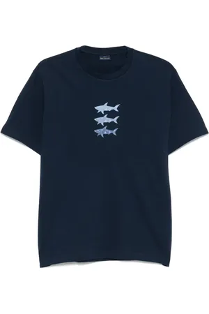 Paul & Shark Shark-print T-shirt